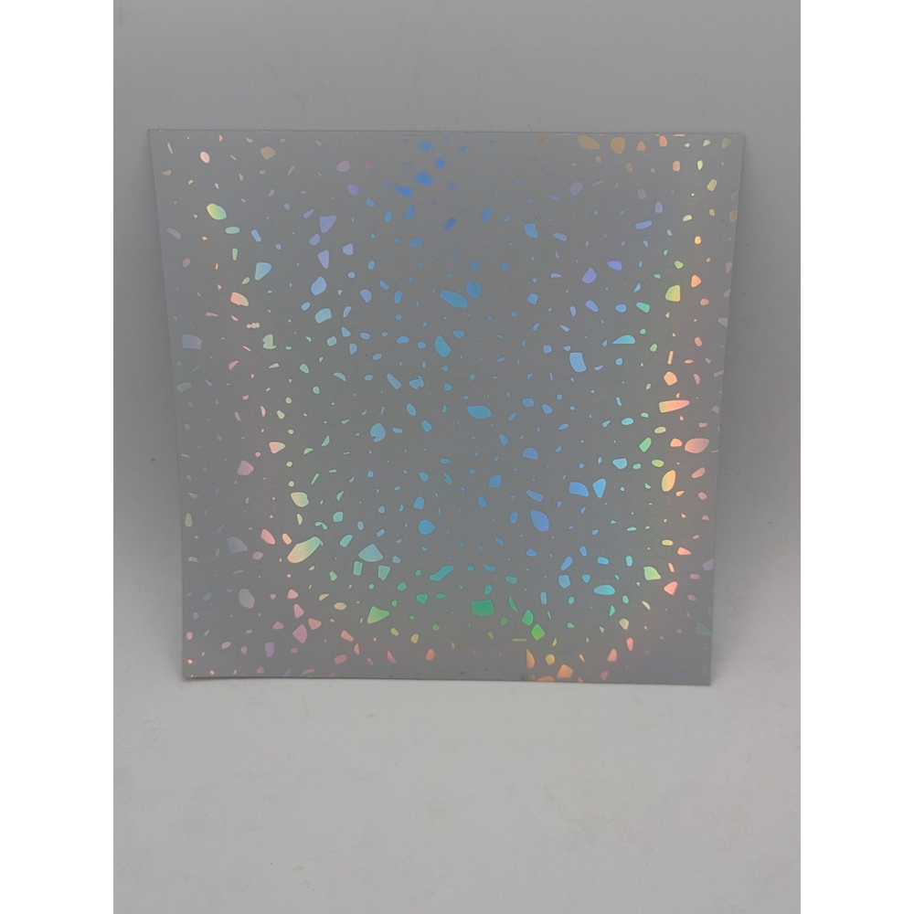 Walplus Tile Stickers in Terrazzo Holographic Glitter